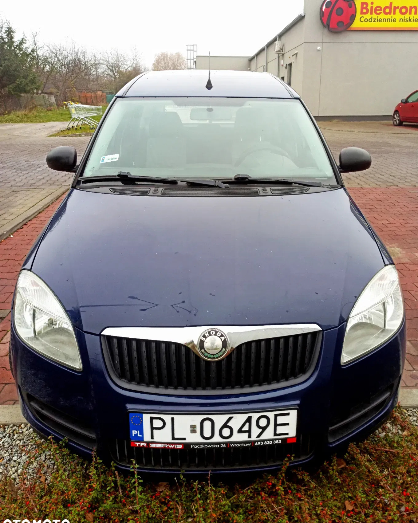 skoda Skoda Roomster cena 9300 przebieg: 245000, rok produkcji 2009 z Wrocław